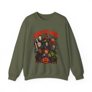 Monster Mash Sweatshirt Military Green