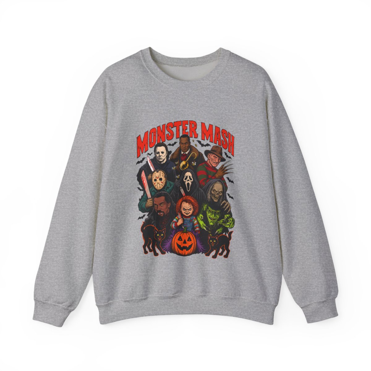 Monster Mash Sweatshirt Sport Grey