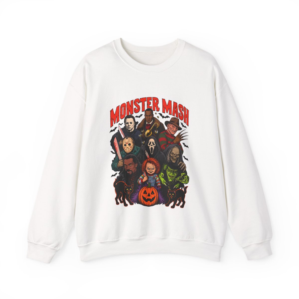 Monster Mash Sweatshirt White