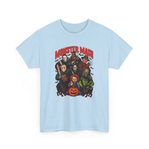 Monster Mash Tee Light Blue