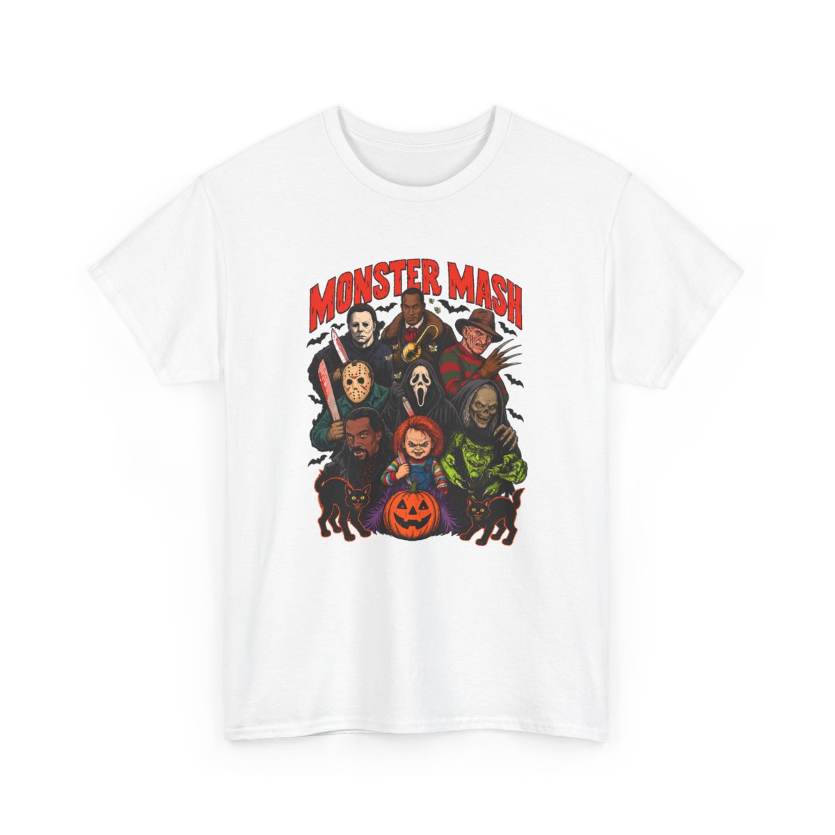 Monster Mash Tee White