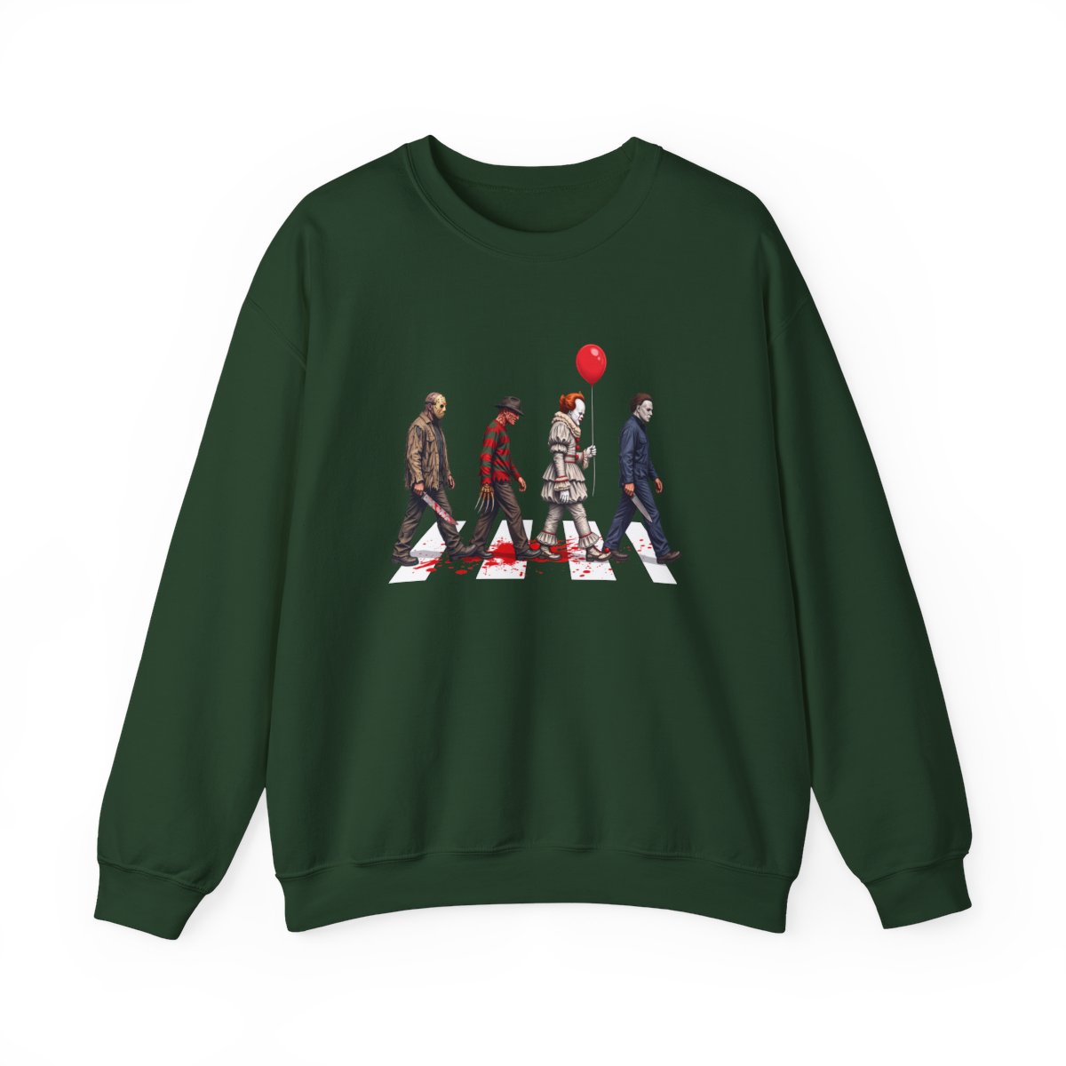 Monster Stroll Sweatshirt Forest Green