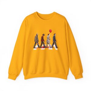 Monster Stroll Sweatshirt Gold