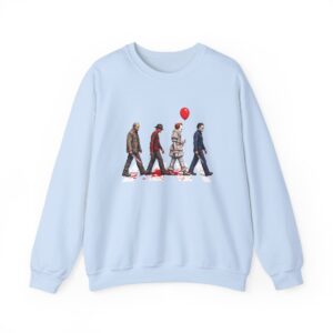Monster Stroll Sweatshirt Light Blue