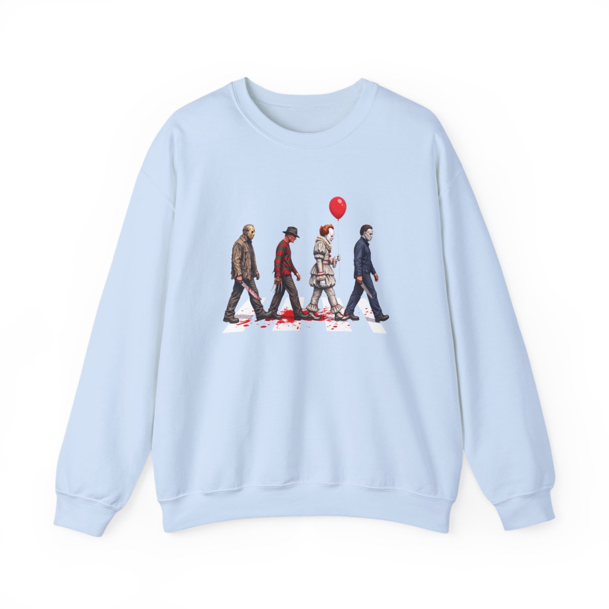 Monster Stroll Sweatshirt Light Blue