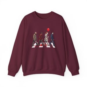 Monster Stroll Sweatshirt Maroon