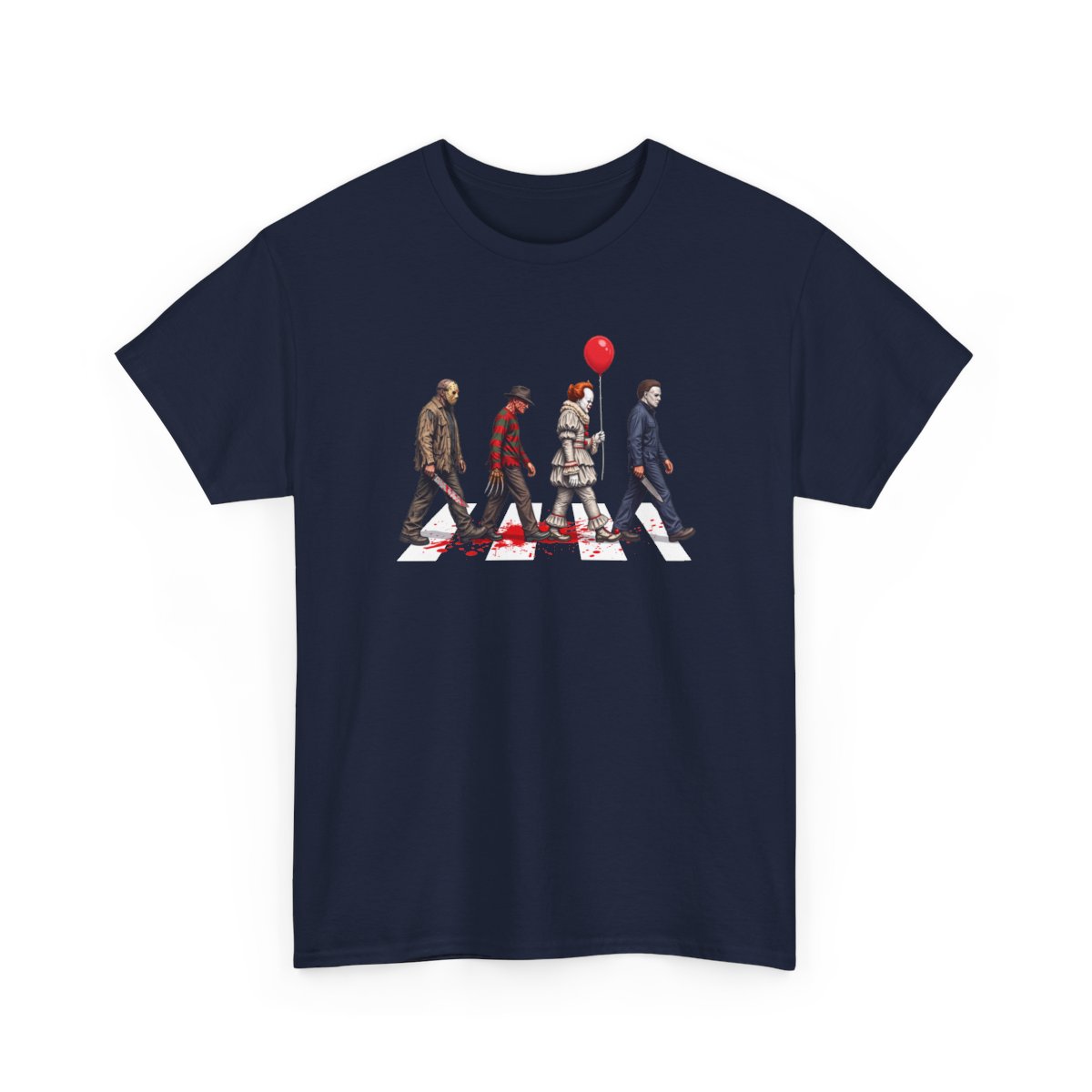 Monster Stroll Tee Navy