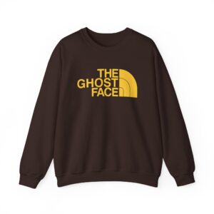 The Ghost Face Sweatshirt - Dark Chocolate