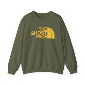 The Ghost Face Sweatshirt - Military Green