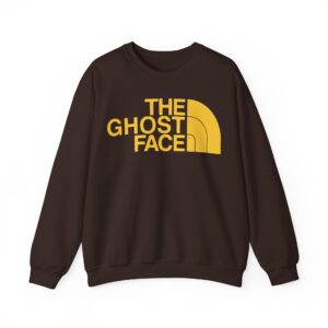 The Ghost Face Sweatshirt - Dark Chocolate