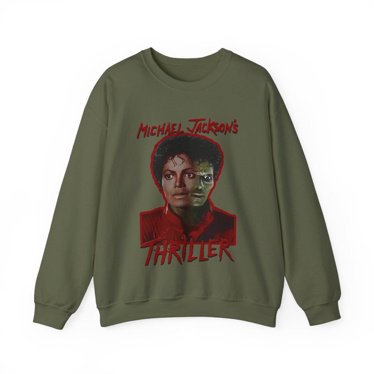 Thriller Sweatshirt Military Green