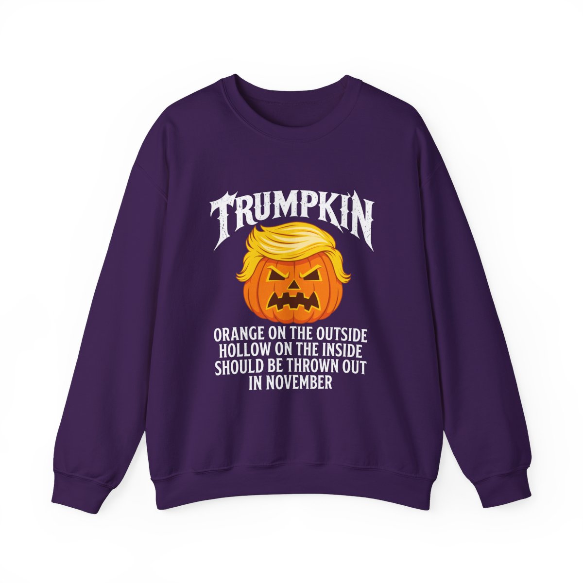 Trumpkin Sweatshirt Purple
