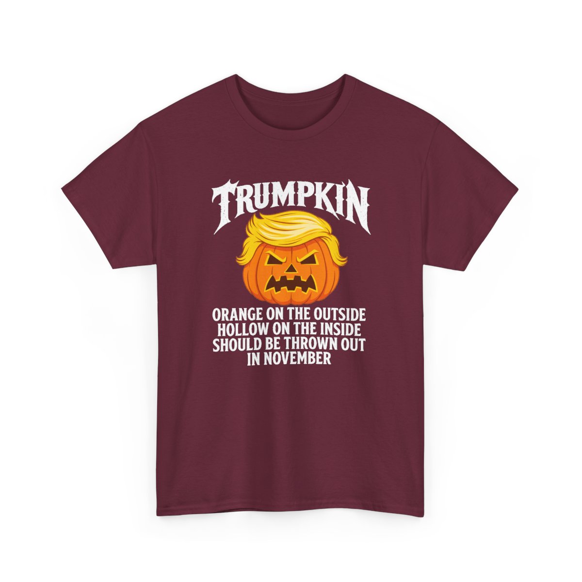 Trumpkin Tee Maroon