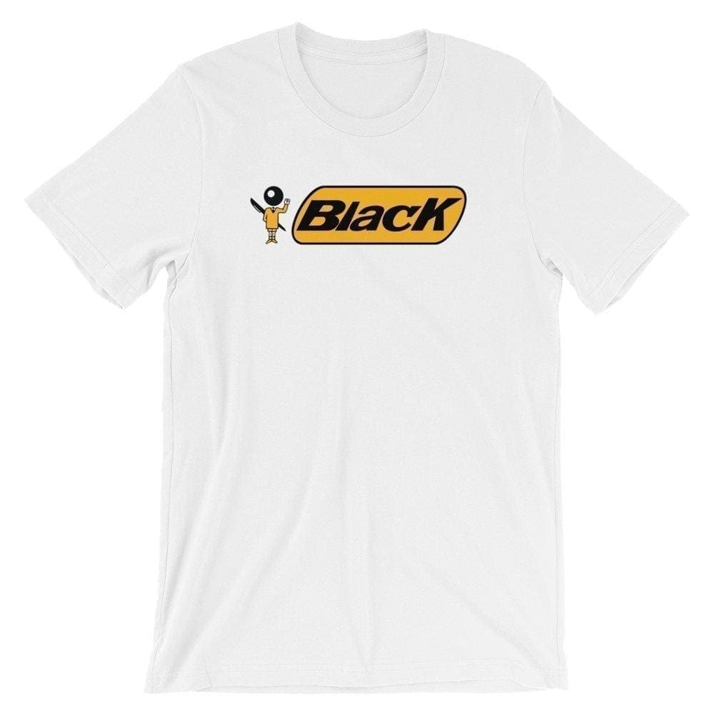 Black - Bic Logo Hack - Melanin Apparel