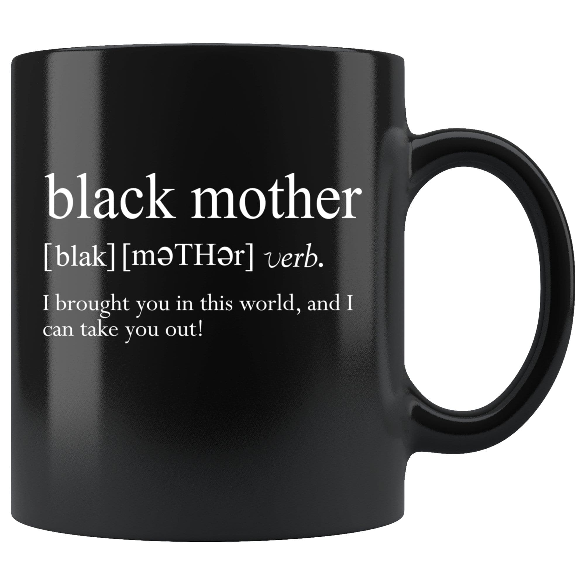 Black Mother Definition Mug - Melanin Apparel