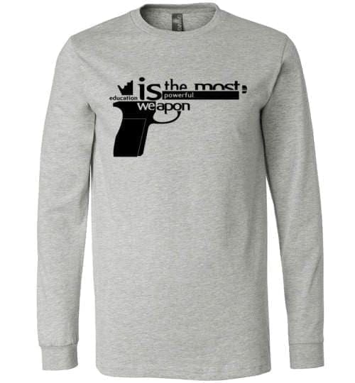 Education Is The Most Powerful Weapon - Melanin Apparel