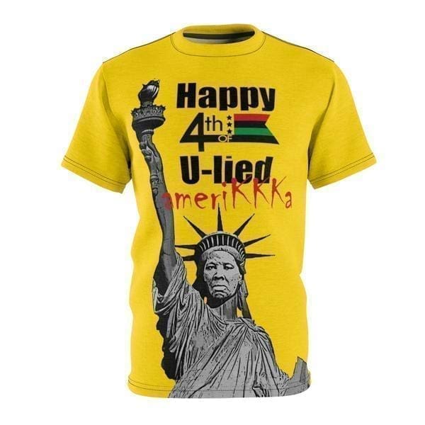 Harriet Tubman Statue Of Liberty Happy 4th Of U-Lied AmericKKKa - Melanin Apparel