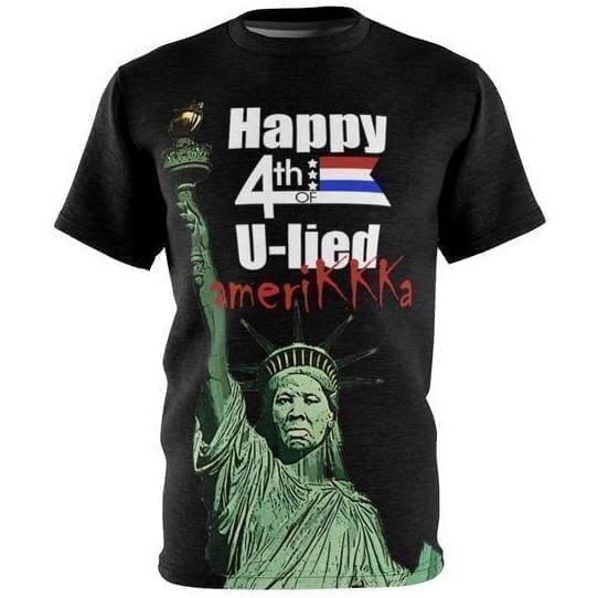 Harriet Tubman Statue Of Liberty Happy 4th Of U-Lied AmericKKKa - Melanin Apparel