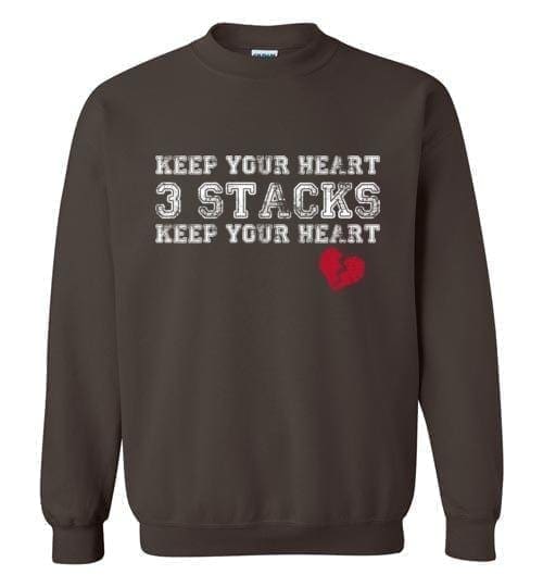 Keep Your Heart 3 Stacks Sweatshirt - Melanin Apparel