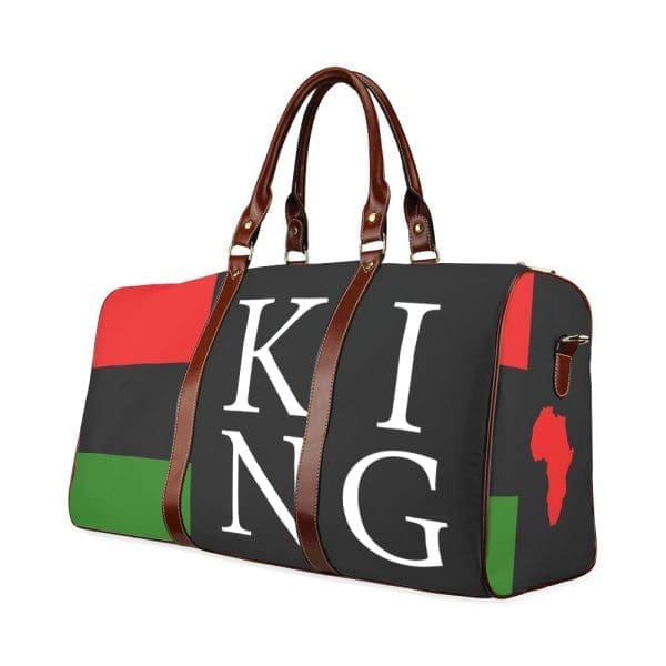 King Large Waterproof Travel Bag - Melanin Apparel