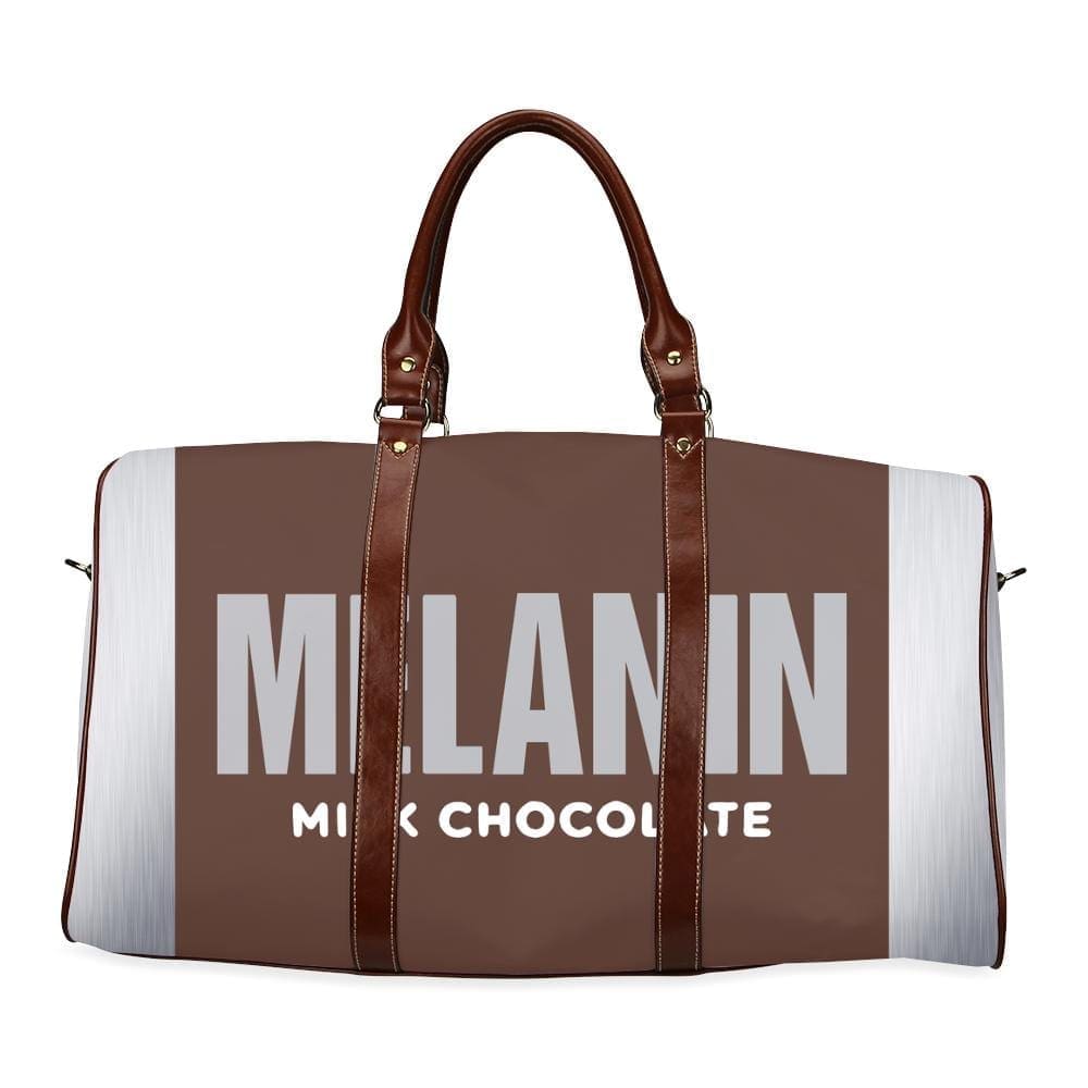 Melanin Milk Chocolate Large Waterproof Travel Bag - Melanin Apparel