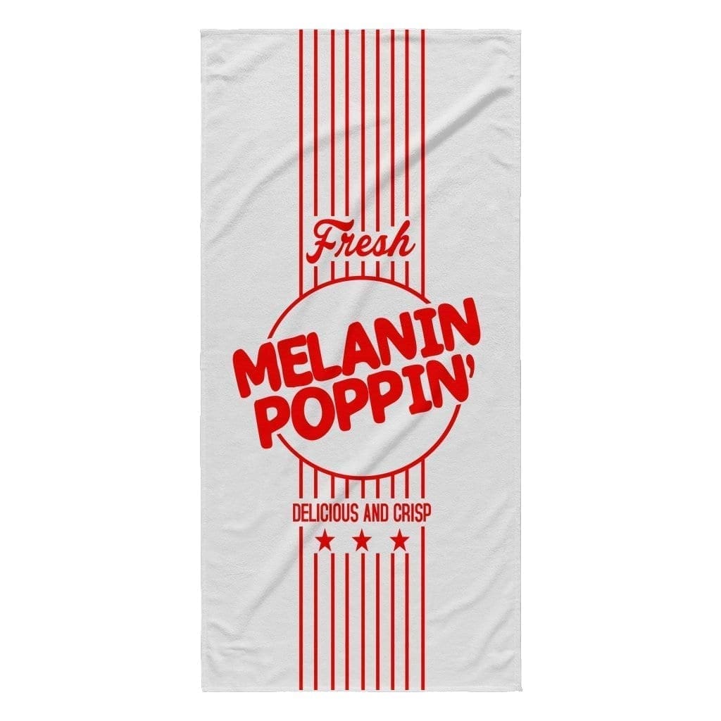 MELANIN POPPIN' BEACH TOWEL - Melanin Apparel