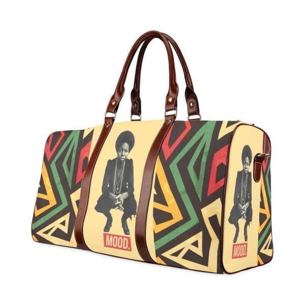 Nina Simone Mood Large Waterproof Travel Bag - Melanin Apparel